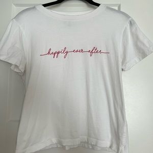 “Happily Ever After” White T-Shirt